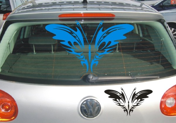 Aufkleber | Schmetterlinge, eine tolle Dekoration als Autoaufkleber | 29 | ✔Made in Germany  ✔Kostenloser Versand DE