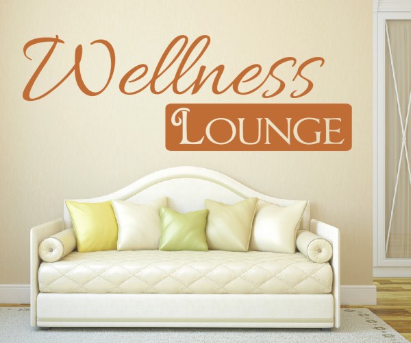 Wandtattoo Spruch | Wellness Lounge | 5 | ✔Made in Germany  ✔Kostenloser Versand DE