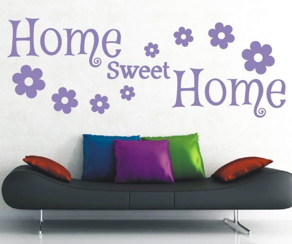 Wandtattoo Spruch | Home sweet Home | 11 | Schöne Wandsprüche für den Flur