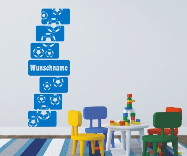 Wandtattoo - Banner mit Wunschnamen für das Kinderzimmer | 7 | ✔Made in Germany  ✔Kostenloser Versand DE