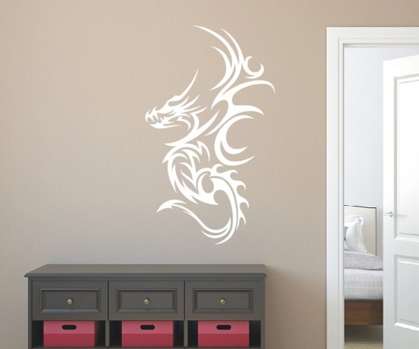 Wandtattoo Chinesische Drachen | Eine tolle fernöstliche Kunst aus China an der Wand | 22 | ✔Made in Germany  ✔Kostenloser Versand DE