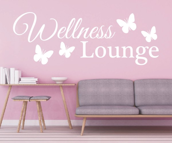 Wandtattoo Spruch | Wellness Lounge | 4 | ✔Made in Germany  ✔Kostenloser Versand DE