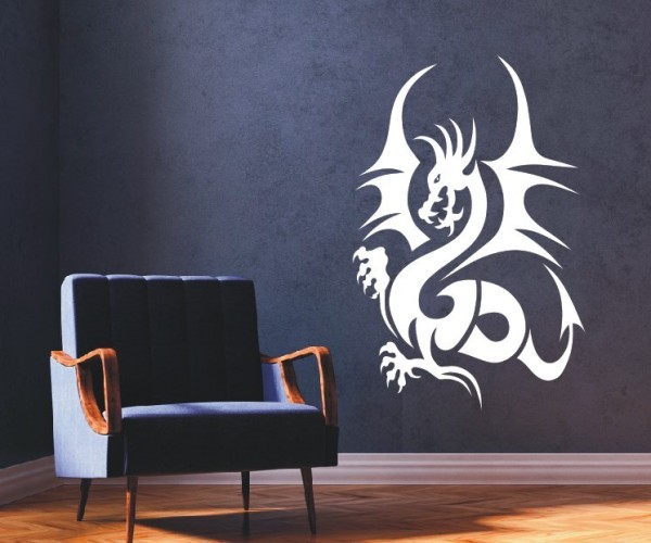 Wandtattoo Chinesische Drachen | Eine tolle fernöstliche Kunst aus China an der Wand | 11 | ✔Made in Germany  ✔Kostenloser Versand DE