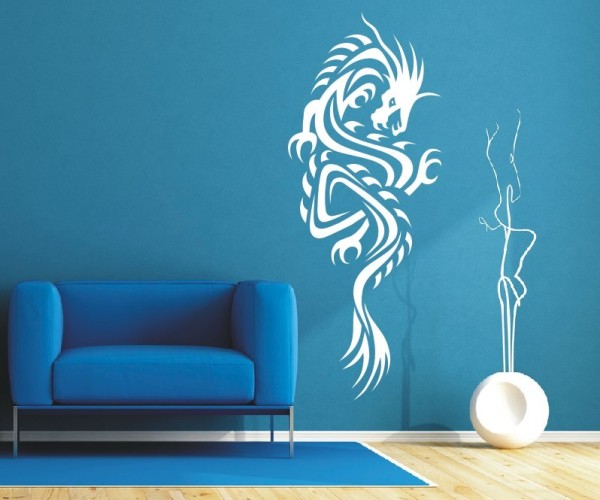 Wandtattoo Chinesische Drachen | Eine tolle fernöstliche Kunst aus China an der Wand | 50