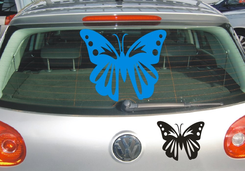 Aufkleber, Schmetterlinge, eine tolle Dekoration als Autoaufkleber