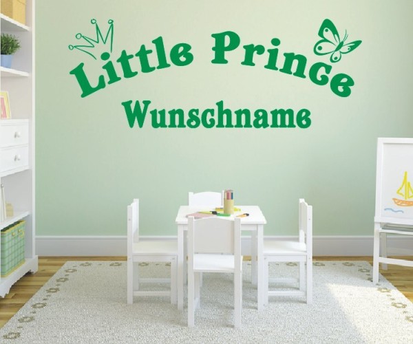 Wandtattoo | Little Prince mit Wunschname für das Kinderzimmer | 10 | günstig kaufen.