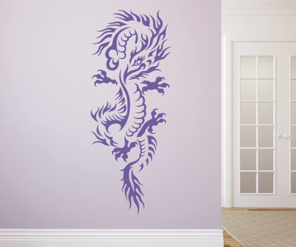 Wandtattoo Chinesische Drachen | Eine tolle fernöstliche Kunst aus China an der Wand | 49