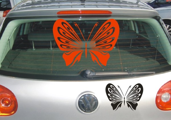 Aufkleber | Schmetterlinge, eine tolle Dekoration als Autoaufkleber | 20 | ✔Made in Germany  ✔Kostenloser Versand DE