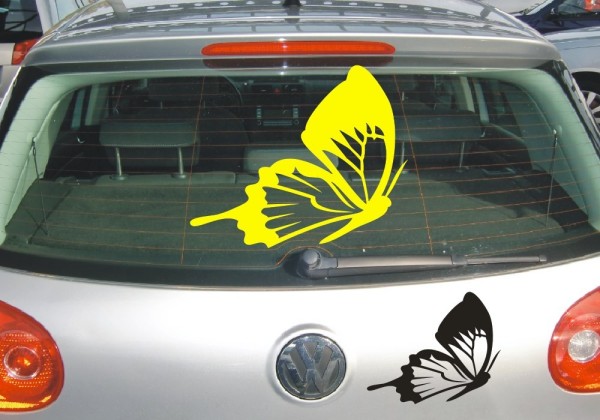 Aufkleber | Schmetterlinge, eine tolle Dekoration als Autoaufkleber | 6