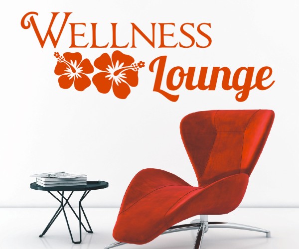 Wandtattoo Spruch | Wellness Lounge | 2 | ✔Made in Germany  ✔Kostenloser Versand DE